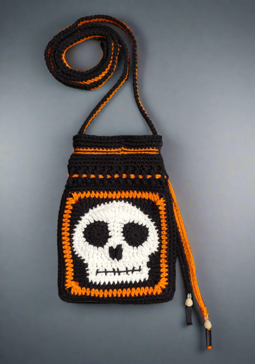 Bone Head Crossbody Bag