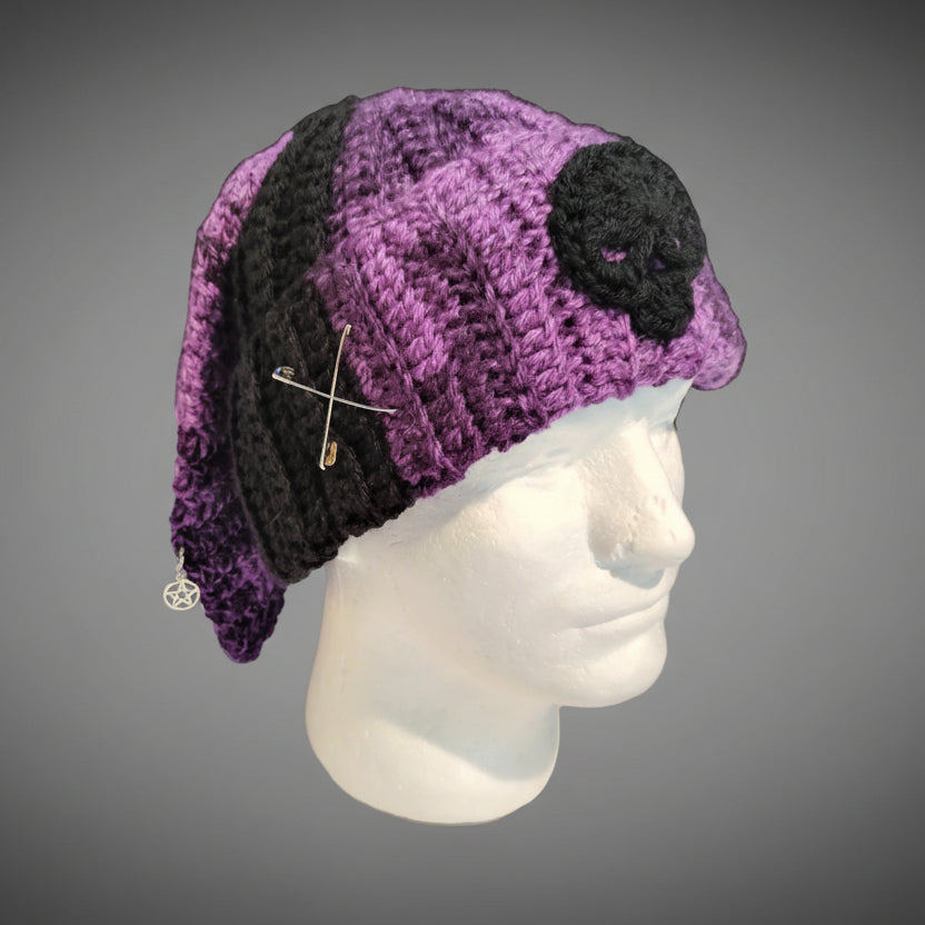 Punk Bunny Beanie in Peculiar Purple