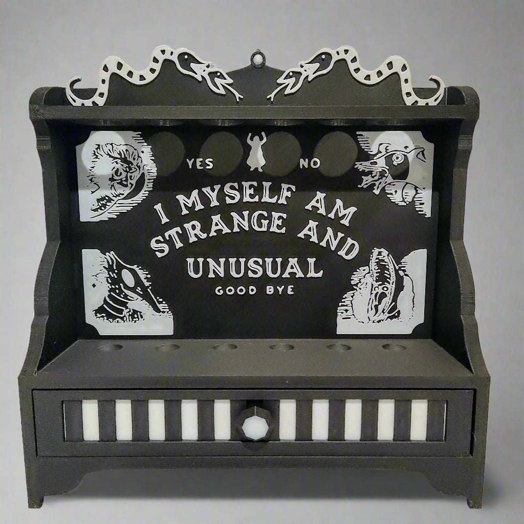 Strange & Unusual Makeup Brush / Crochet Hook Holder