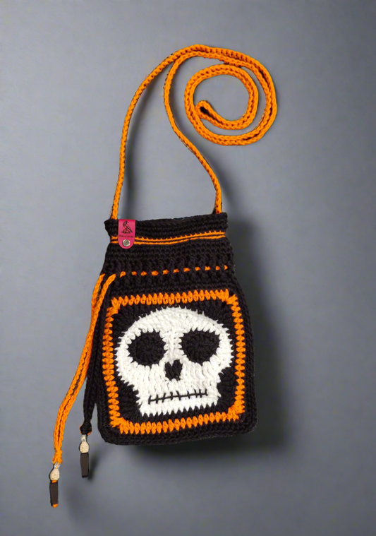 Bone Head Crossbody Bag