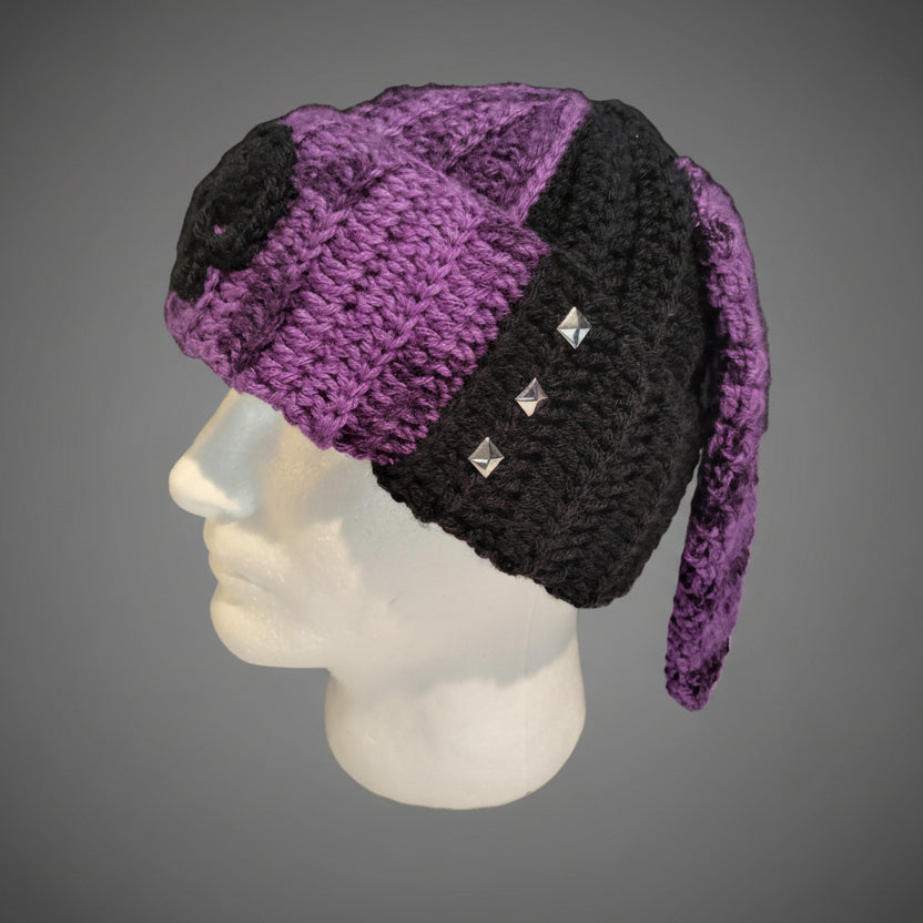 Punk Bunny Beanie in Peculiar Purple