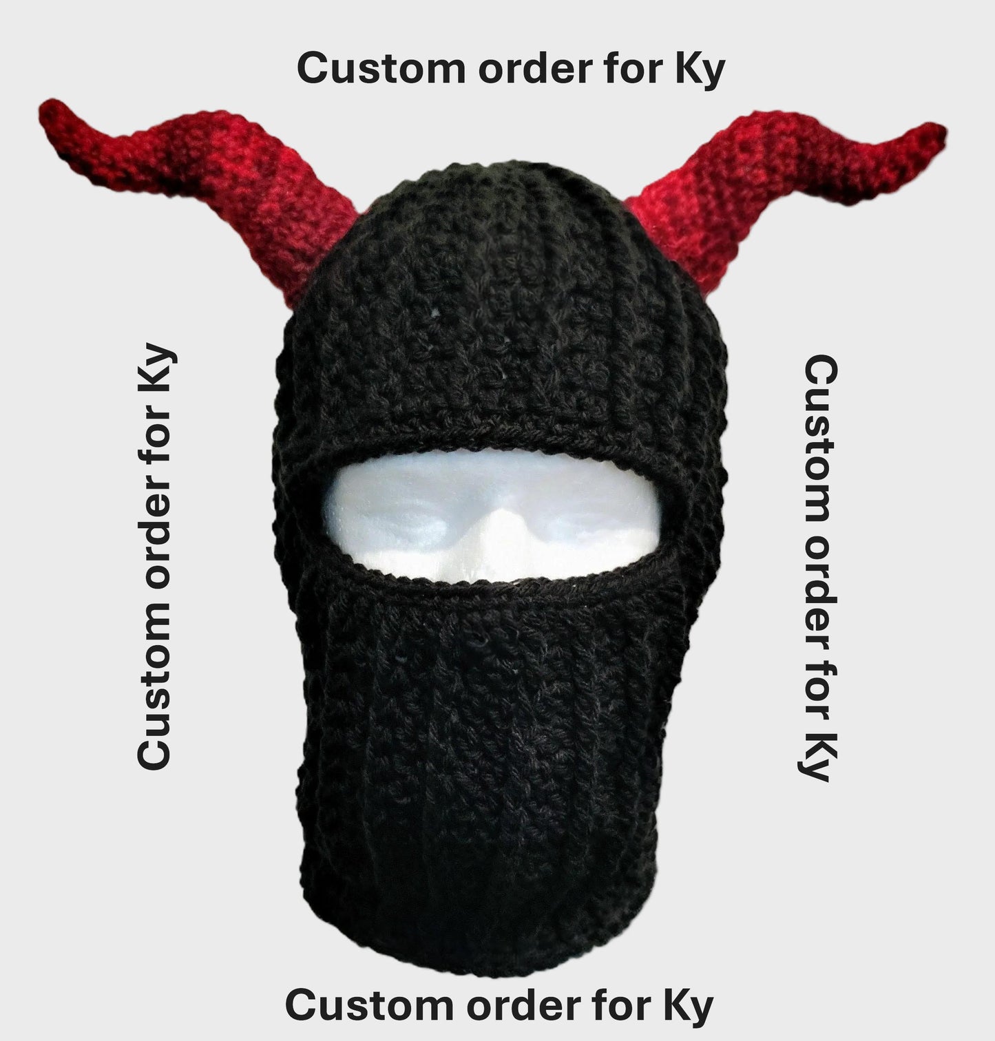 Custom Demon Balaclava for Ky