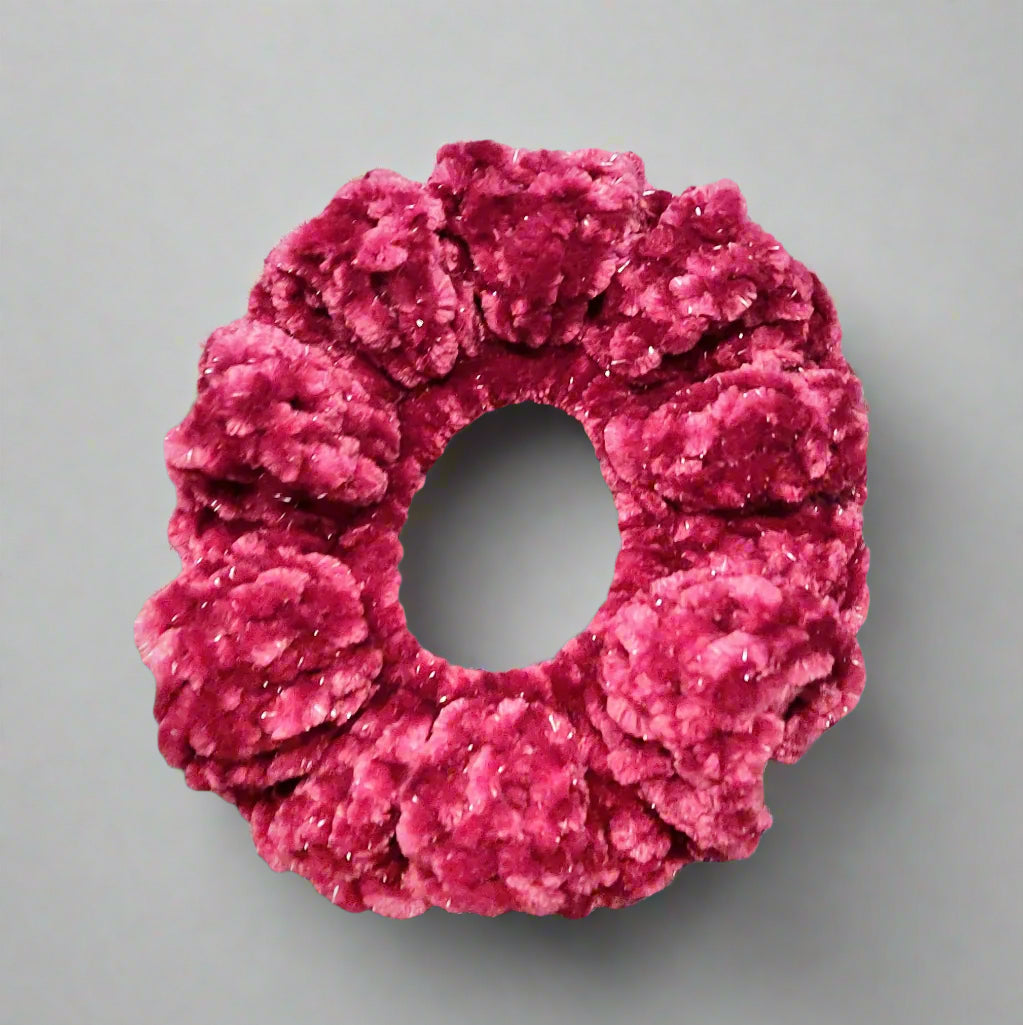 Soft-As-Coffin Lining Hair Scrunchie