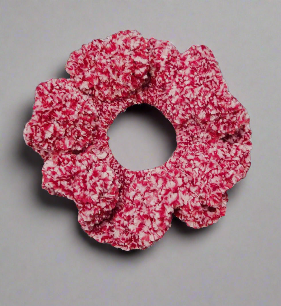 Soft-As-Coffin Lining Hair Scrunchie