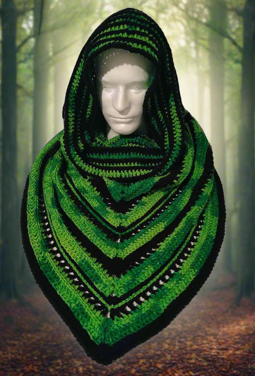 Forest Elf Hooded Scarf