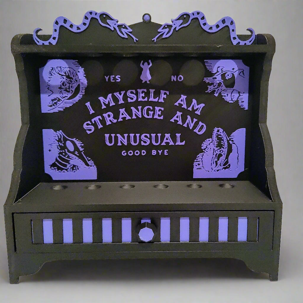 Strange & Unusual Makeup Brush / Crochet Hook Holder